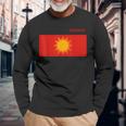 Ezidi Flag Yezidiintage Langarmshirts Geschenke für alte Männer