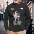 Father To Daughter Texas Long Sleeve T-Shirt Gifts for Old Men