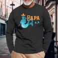 Fathers Beach Lifestyle Mermen Cool For Men Long Sleeve T-Shirt Gifts for Old Men