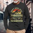 Father's Day Family Matching Grandad Dinosaurs Christmas Long Sleeve T-Shirt Gifts for Old Men