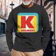 Feinkost Kolinski Langarm-Langarmshirts, Designer-Top für Gourmet-Fans Geschenke für alte Männer