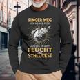 Finger Wegon Meiner Rute Ausser Du Bist Feucht Schluckst Langarmshirts Geschenke für alte Männer