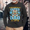 My First Father's Day As A Super Dad Father's Day 2024 Long Sleeve T-Shirt Gifts for Old Men