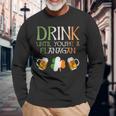 Flanagan Family Name For Proud Irish From Ireland Long Sleeve T-Shirt Gifts for Old Men