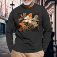 Flor De Azahar De Florida Camiseta de manga larga Regalos para ancianos