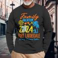 Fort Lauderdale Florida Vacation 2024 Matching Family Group Long Sleeve T-Shirt Gifts for Old Men