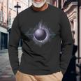 Fractal Energy Quantum Science BallZero Point Long Sleeve T-Shirt Gifts for Old Men