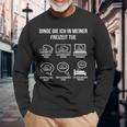 Freak Dinge Die Ich In Meiner Freizeit Tue Dinge Die Ich S Langarmshirts Geschenke für alte Männer