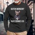 French Bulldog Guten Morgen Ganz Thin Ice Cream Langarmshirts Geschenke für alte Männer