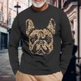 Frenchie Dog Owners French Bulldog Dog Langarmshirts Geschenke für alte Männer