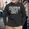 Freshman Class Of 2027 Graduation Back To School College Long Sleeve T-Shirt Gifts for Old Men