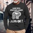 Fun Habe Mich Röntgen Lassen Alles Ok Langarmshirts Geschenke für alte Männer