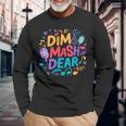 Fun Team Dimash Dear Dimash Qudaibergen Singer Dimashi Dears Long Sleeve T-Shirt Gifts for Old Men