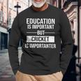 Cricket Fan Indian Cricket Fans Long Sleeve T-Shirt Gifts for Old Men Cricket Fan Indian Cricket Fans Long Sleeve T-Shirt Gifts for Old Men