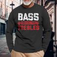 Customized Car Bass Sound Car Audio Car Stereo Long Sleeve T-Shirt Gifts for Old Men