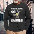 Der Nordische Gott Der Impatient Langarmshirts Geschenke für alte Männer