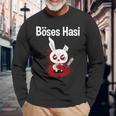 Evil Hasi Langarmshirts Geschenke für alte Männer