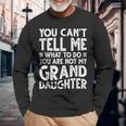 Grandpa For Grandfather Papa Birthday Long Sleeve T-Shirt Gifts for Old Men