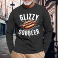 Hotdog Glizzy Gobbler Gladiator Lover Glizzy Gobbler Long Sleeve T-Shirt Gifts for Old Men