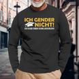 Ich Gender Nicht Ich Habe Einen Schulabschluss Green Langarmshirts Geschenke für alte Männer