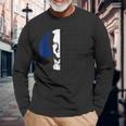 Joe Biden Meme Portal Bridge Anti Democrats Long Sleeve T-Shirt Gifts for Old Men