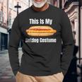 National Hot Dog Day Long Sleeve T-Shirt Gifts for Old Men