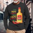 I Put Hot Sauce On My Hot Sauce Food Lover Long Sleeve T-Shirt Gifts for Old Men