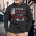 Quotes Fathers Day Dad Bod Father 4Th Of July Usa Flag Long Sleeve T-Shirt Gifts for Old Men