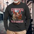Sayings For Adult Experienced Cock Handler Meme Dank Long Sleeve T-Shirt Gifts for Old Men