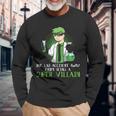 Science Chemistry Laboratory Villain Lab Long Sleeve T-Shirt Gifts for Old Men
