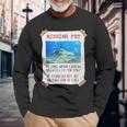 Shark Lover Hammerhead Shark Sea Animals Shark Long Sleeve T-Shirt Gifts for Old Men