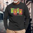 That's It I'm Not Going Christmas Santa Hat Xmas Quote Long Sleeve T-Shirt Gifts for Old Men
