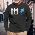 Wingsuit Flying Parachutist Parachuting For A Skydiver Long Sleeve T-Shirt Gifts for Old Men