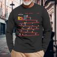 Gaming Arcade Retro Video Game Console Vintage Gamer Long Sleeve T-Shirt Gifts for Old Men