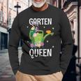 Gardener Garden Chefin Floristin Garden Queen Garden Queen Langarmshirts Geschenke für alte Männer