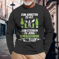 Gardener Hobby Gardener Retirement Retirement Gardening Langarmshirts Geschenke für alte Männer