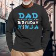 Geburtstag Ninja Party Geschenk Papa Des Geburtstags Ninjaater Langarmshirts Geschenke für alte Männer