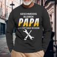 Geschmeidig Bleiben Papa Macht Das Schon Langarmshirts Geschenke für alte Männer