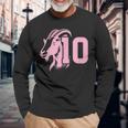 Goat Miami Mvp 10 Greatest Of All Time Long Sleeve T-Shirt Gifts for Old Men