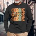 Gobble Turkey Day Happy Thanksgiving Long Sleeve T-Shirt Gifts for Old Men