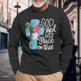 God Shed His Grace On Thee Long Sleeve T-Shirt Gifts for Old Men