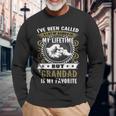 Grandad Is My Favorite Name Fathers Day For Men Long Sleeve T-Shirt Gifts for Old Men
