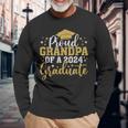 Grandpa Senior 2024 Proud Grandpa Of Class Of 2024 Graduate Long Sleeve T-Shirt Gifts for Old Men