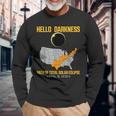 Great North American Path Of Total Solar Eclipse In April 08 Long Sleeve T-Shirt Gifts for Old Men