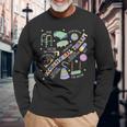 Groovy Occupational Therapy Ot Month Therapist Assistant Ota Long Sleeve T-Shirt Gifts for Old Men