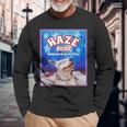 Haze 2020 Pit Bull Dog American Flag Graphics Long Sleeve T-Shirt Gifts for Old Men