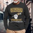 Heizungsbauer Herden Der Ingenieure Heater Building Langarmshirts Geschenke für alte Männer