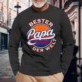 Herren Bester Papa Der Welt 1Atertag -Atertagsgeschenk Langarmshirts Geschenke für alte Männer