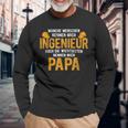 Herren Manche Nennen Mich Ingenieur Papaater Ingenieur Langarmshirts Geschenke für alte Männer