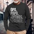 Herren Opa Und Papa Großvateratertag Langarmshirts Geschenke für alte Männer